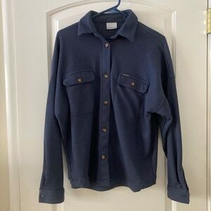 Columbia Holly Hideaway Waffle Shirt Jacket-women's small